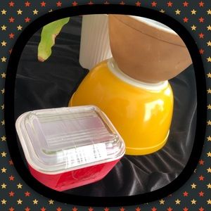 Pyrex Vintage Glass Cookware.